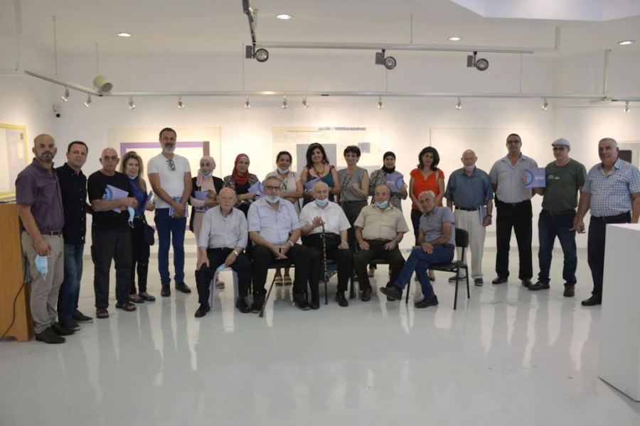 افتتاح معرض الفنّان زهدي قادري 